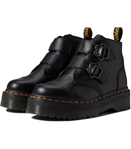 Amazon.com: Dr. Martens Women's 5-Eye Max Platform Shoes, Black